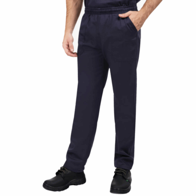 Calça Brim Pesado Azul Marinho Uniforme Profissional