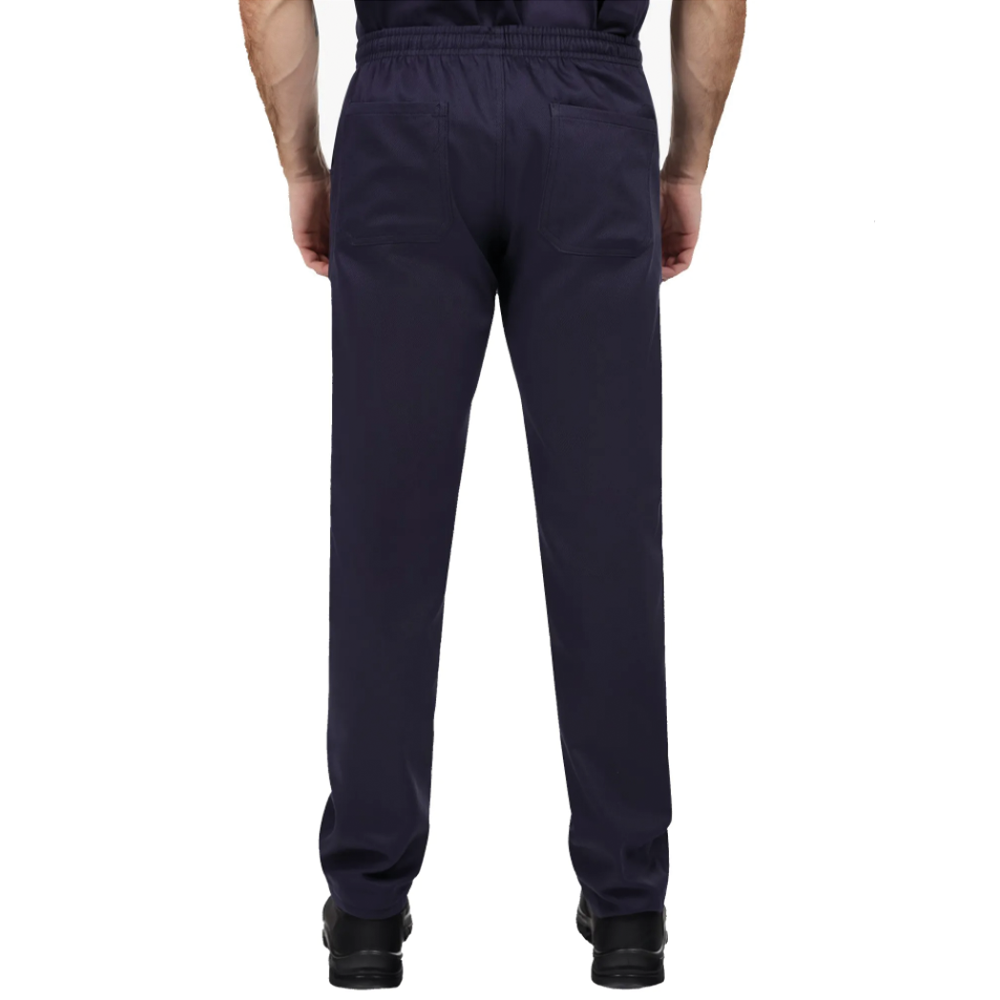 Calça Brim Pesado Azul Marinho Uniforme Profissional - Imagem 3