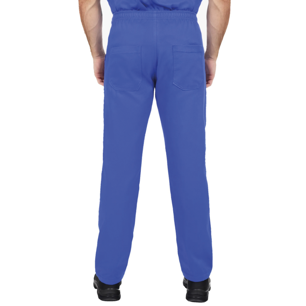 Calça Brim Pesado Azul Royal Uniforme Profissional - Imagem 3