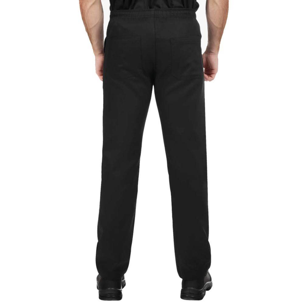 Calça Brim Pesado Preta Uniforme Profissional - Imagem 3