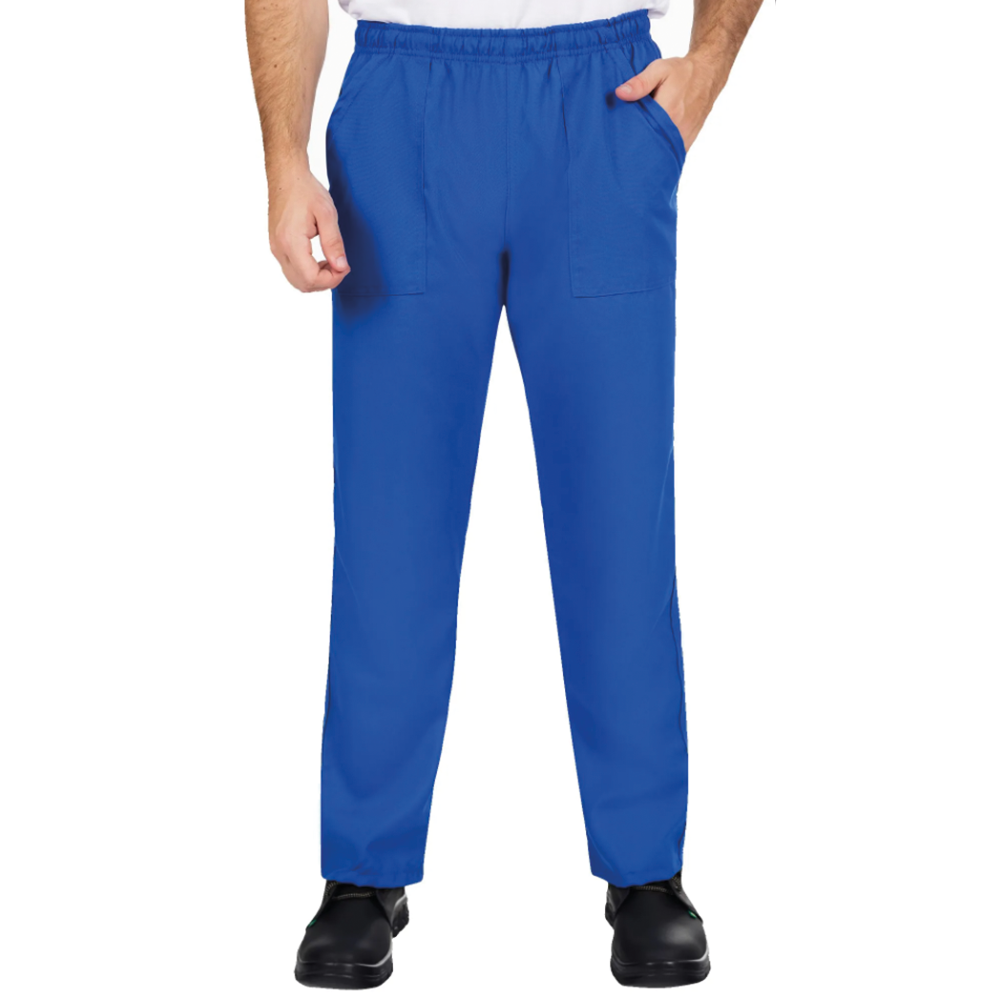 Calça Oxford Azul Royal Uniforme Profissional