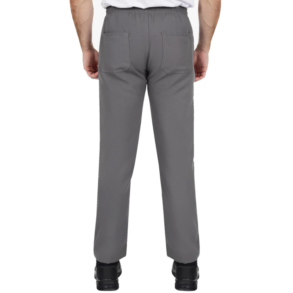 Calça Oxford Cinza Uniforme Profissional - Imagem 3