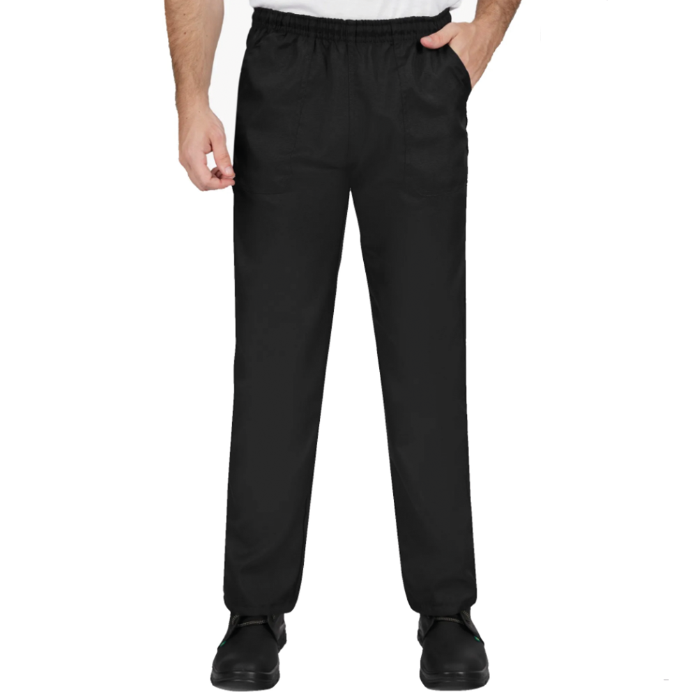 Calça Oxford Preta Uniforme Profissional